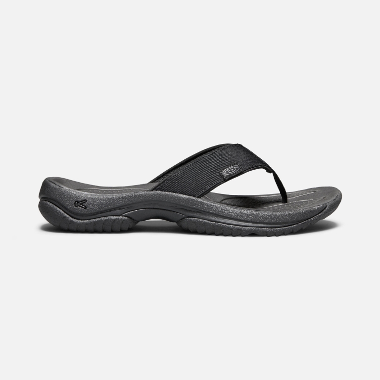 Keen Kona II Flip Flops - Men's Black Grey Sandals